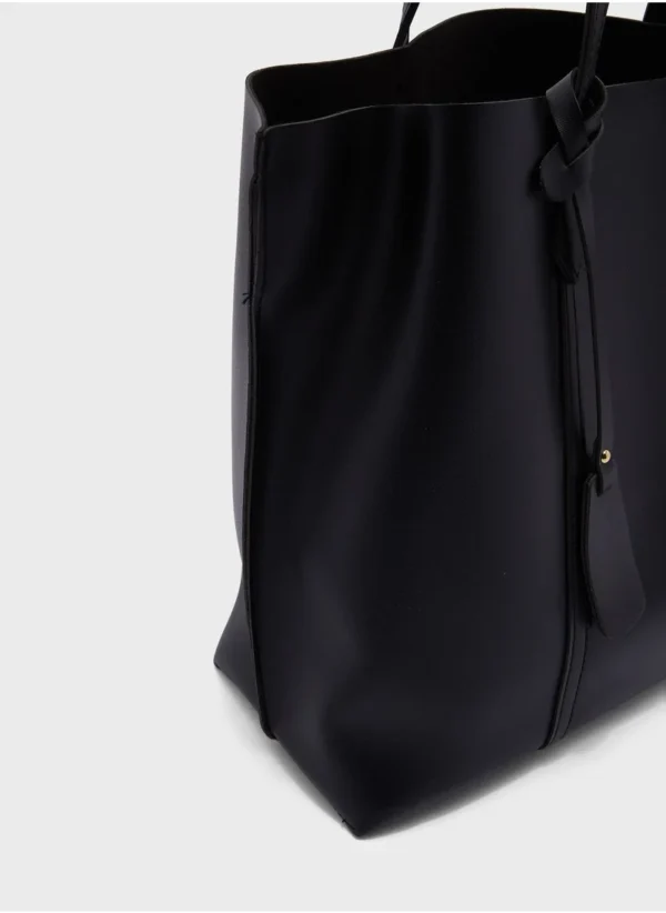 Tote Bag With Fob Detail