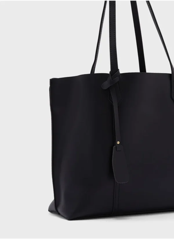 Tote Bag With Fob Detail