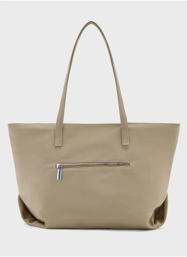 2 In 1 Nylontote Bag With Mini Bag